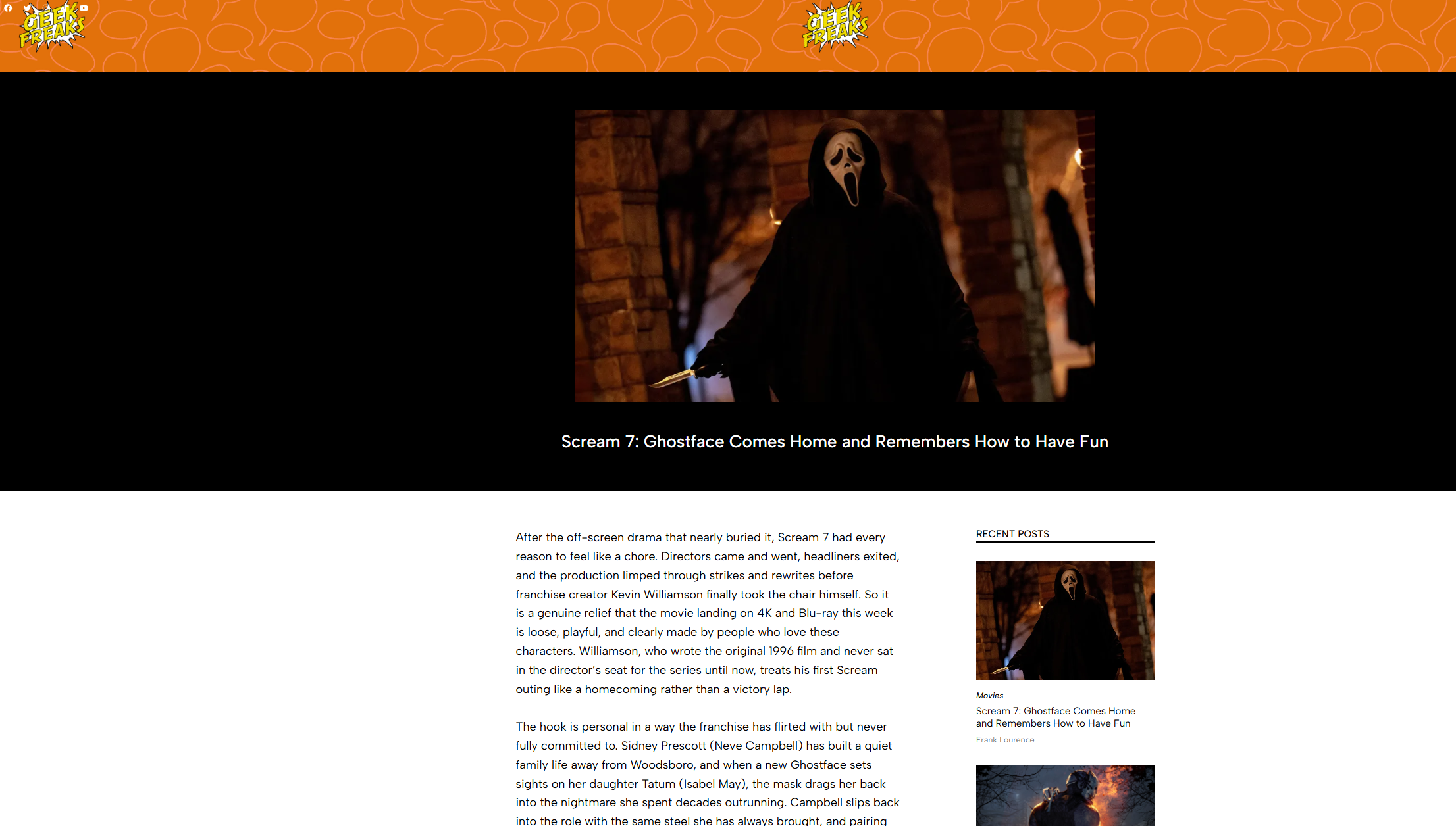 Geek Freaks - Web